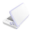 New 2DS XL console White -Lavender + Tomodachi Life