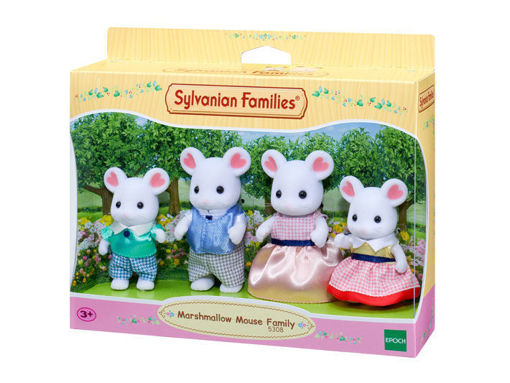 Sylvanian families - Marshmallow Mouse Family
