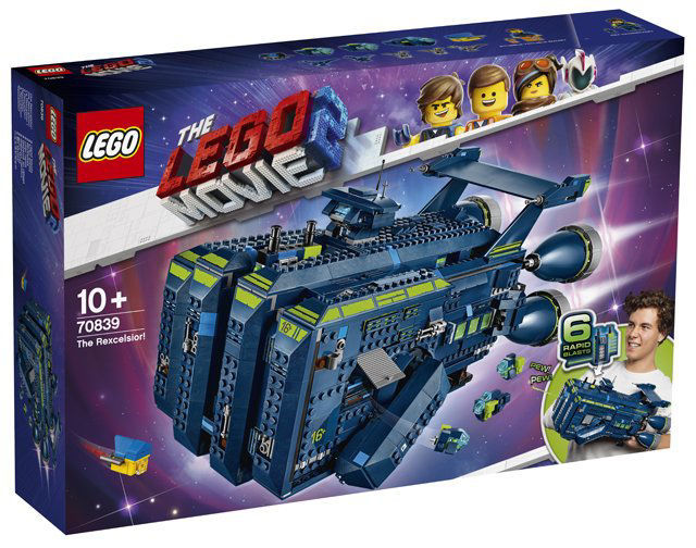 MAXPLAY. Lego Movie 2 The Rexcelsior Spaceship