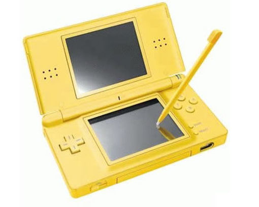 Nintendo DS Lite Console Yellow Pickachu