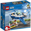 Lego , Sky Police Jet Patrol, לגו סיטי , מטוס פטרול , 60206