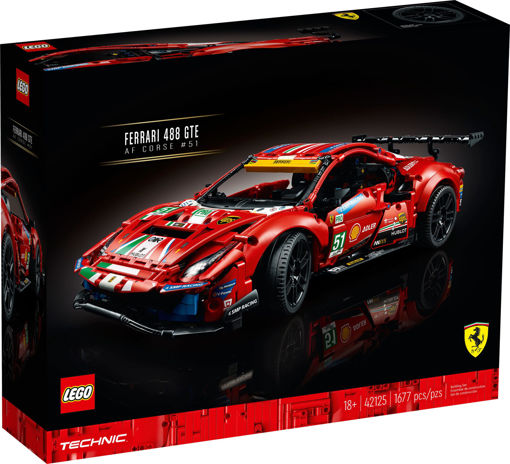 Imagen de Lego Technic 42125 Ferrari 488 GTE “AF Corse #51”